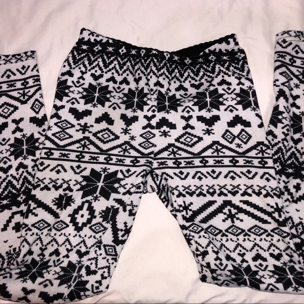Winter print leggings - Picture 1 of 3